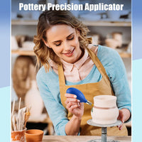 Ceramic Precision Applicator Glaze Applicator for Pottery Bottle Glaze DIY Clay Tool Set