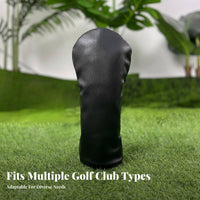 Driver Headcover Timeless Design Sporting Club Headcover Driver Wood Cover Lightweight Uniform Color Sporting Club Cover