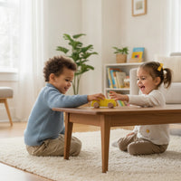 Smooth Wooden Toy Car with Wheels Compact Wooden Toy Car Lightweight Toys Easy-to-Grasp for Fine Motor Practice