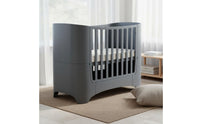 Grows with Child Multifunctional Baby Bed Rounded Corners Convertible Baby Crib Modern Toddler Bed for Newborns