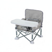 Removable Tray Baby Camping Chair Easy to Clean Baby Beach Chair Safety Strap Portable Infant Seat for Babies, Toddlers, Picnic
