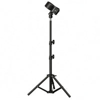 Tripod Hair Dryer Stand Black Finish Personal Care Equipment Sturdy