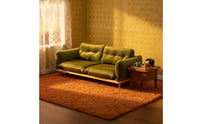Miniature Sofa with Cushions Compact Miniature Couch Desktop Decoration