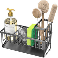 Detachable Sponge Rack for Kitchen Sink Edge, Countertop Storage Rack