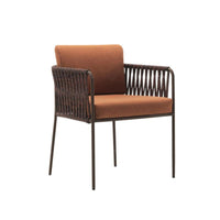 Woven Armchair and Table Set the manufacturerather-Resistant Woven Armchair Set Comfortable Thick paddings for Adults