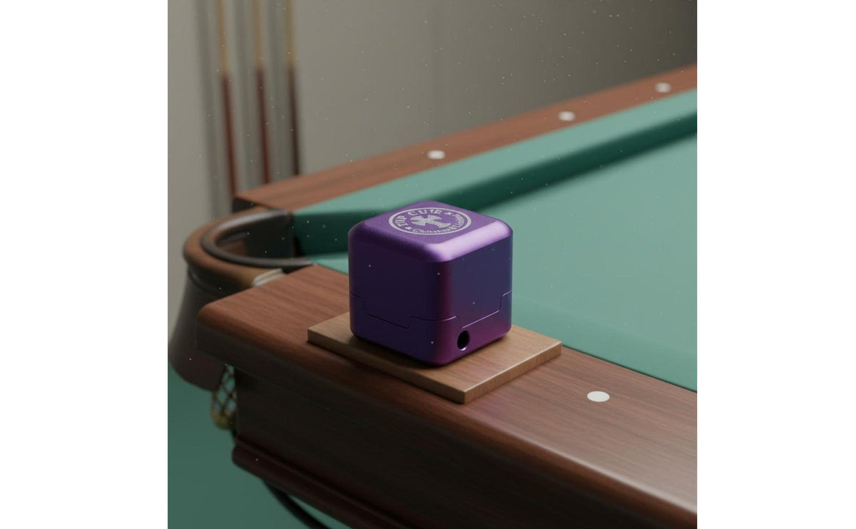 Billiard Chalk Holder Aluminum Alloy Pool Cue Chalk Tip Case Easy to Attach Billiards Accessory