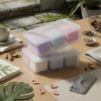 Fuse Bead Box Large Capacity Craft Bead Organizer Box Transparent for DIY Fans