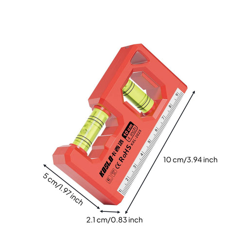 Mini Level High Precision Bubble Level Accurate Reading for Installation