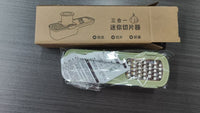 Stainless Steel Multi-Function Vegetable Chopper with Patented Design