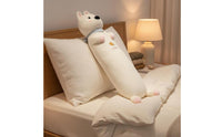 Long Animal Soft Pillow Huggable Stuffed Animal Body Pillow Removable and Washable Hugging Rest Cushion for Women, Side Sleepers