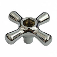 Lavatory Faucet Handle Lustrous Water Valve Handle Resistant Hardware for Plumbers