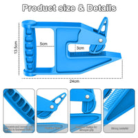 Plastic Mat Handling Clip, Effortless and Mess-Free, for Household Use (2-Pack)