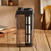 Leakproof Cold Brew Pitcher with Filter Removable Cold Brew Pitcher Reusable BPAsafe for Office Pantry