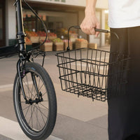 Quick Release Bike Basket Tool Tool-Less Detachable Bike Basket Large Capacity