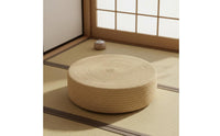 Zafu Meditation Cushion Easy to Place Round Rope Cushion Natural Cotton Cover