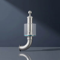 Stainless Steel Spunding Valve Corrosion-Resistant Fermenter Valve with Tri-Clamp for Homebrewers, Pressure Fermentation