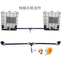 IBC Tote Tank Connector Kit with Threaded Fittings