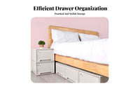 Wheeled Under-Bed Container Space Saving Storage Drawer Large Capacity