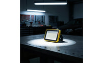 Foldable Portable Work Light with Stand Compact Folding Work Light Adjustable Utility Lamp Sturdy for Emergency