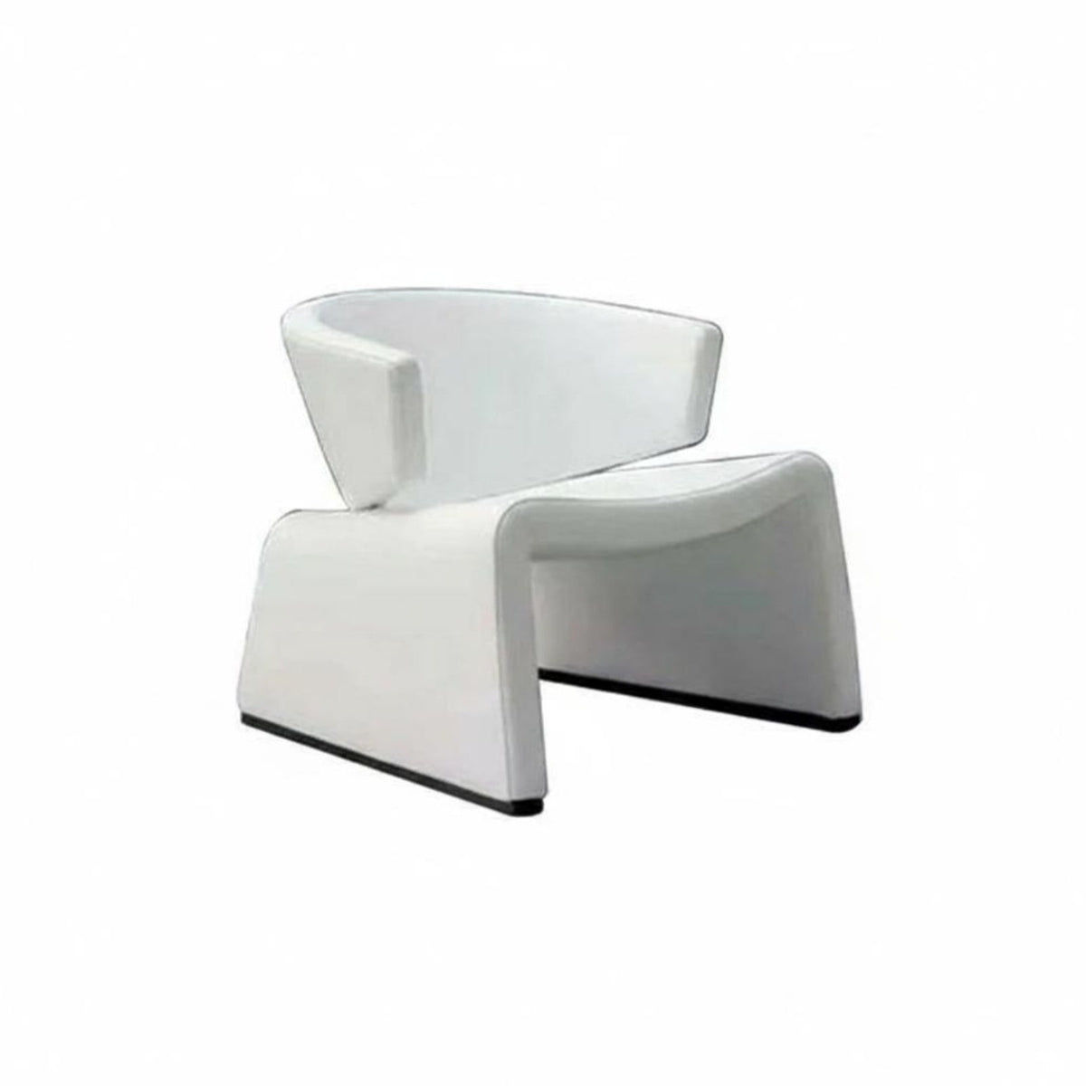M-Shaped Armchair Nordic Aesthetic Lounge Chair artistic aesthetic dense Foam Filling for Living Room, Hotel Lobby, Apartment