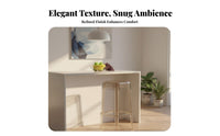Clear High Stool Nordic design Bar Chair Molded Seat for Counter, Kitchen Island