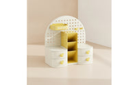 Desk Pegboard Storage rackSaving Desktop Organizer with Pegboard Compact