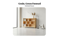 Lowoutline Lattice Shelving Unit Japanese Design Open Cube Shelving Unit Freestanding Design Configurable Combination
