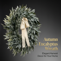 Eucalyptus Wreath Front Door, Spring Summer Wreath Front, Artificial Eucalyptus Wreath, Frosted Eucalyptus Wreath Front Door