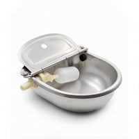 Livestock Drinking Bowl with Buoyant Valve Self-Filling for Barns, Farms, Cattle
