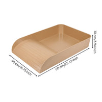 Turtle Basin with Ramp Multipurpose Reptile Bowl Long-Lasting for Reptiles