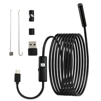 Industrial Waterproof Inspection Camera with Android Type-C Direct Connection for Car Engines and Pipelines