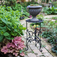 Cast Iron Plant Stand with Classical Pattern