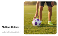 Official Size and Weight Training Football Wear-Resistant Match Play Football Long-Lasting for Children, Students, Matches, Grass Fields