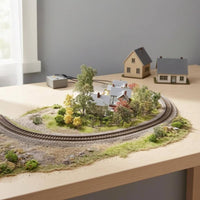 1.9 Cm Gauge HO-Scale Track Set Connectable HO Scale Track High Conductivity