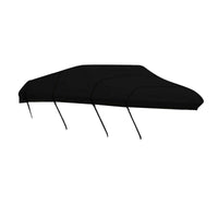 V-Hull Boat Cover Windproof Waterproof Boat Tarp Adjustable Straps Marine Accessory for Storage