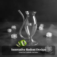 Heat Resistant Gothic Glass Safe Material Gothic Wine Glass Handmade for Mixed Drink Enthusiasts, Gift Seekers, Home Bar, Special Occasions