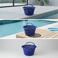 Pool Skimmer Basket Easy to Remove Pool Skimmer Basket with Handle Lightweight