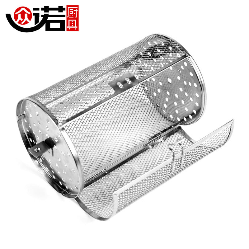 Stainless Steel Rotating Roasting Cage for Oven Accessories