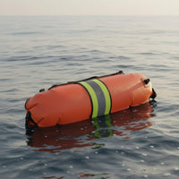 Freediving Buoy Reflective Strip Assistance Warning Float Buoyancy Inflatable Swim Buoy for Spearfishers