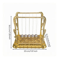 Newton's Cradle Science Learning Swinging Ball Desk Decor Stress Relief
