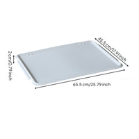 Food-Grade Batter Box Lid Rigid Pizza Batter Box Lid Wipe-Clean Tray Slim-Profile for Pizzaiolos, Bakers, Home Baking
