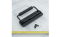 Folding Pull Handle Rubber Grip Spring Load Handle