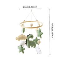 Dinosaur Crib Mobile Sleep Aid Baby Bed Bell Cute Nursery Decor for Newborns
