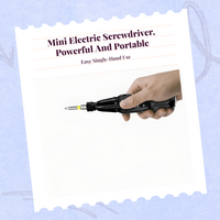 Cordless mini screwdriver, USB charge