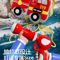 背包水枪儿童玩具喷水枪大容量宝宝滋呲水枪女男孩卡通背包礼物