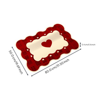 Absorbent diatom mud bath mat