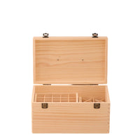Essential Oil Box with Dividers Compartmented Essential Oil Storage Basic Box Bottle Holder for Collectors
