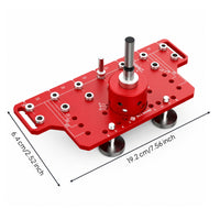 Hinge Drilling with Exact Cabinet Door Template Portable