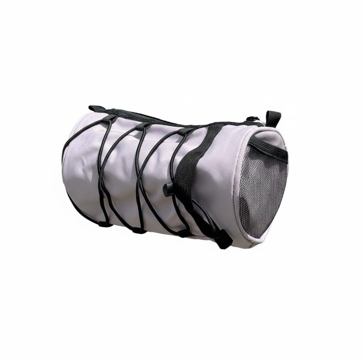 Top Tube Phone Simple to Use to Install Multifunctional Top Tube Bag Elastic Cord Design Cylindrical Bike Pouch for Cyclists, Commuters, Outdoor