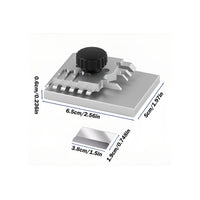 Photo-Etch Bending Tool Mini Size Photo Etch Bender 360-Degree Rotation